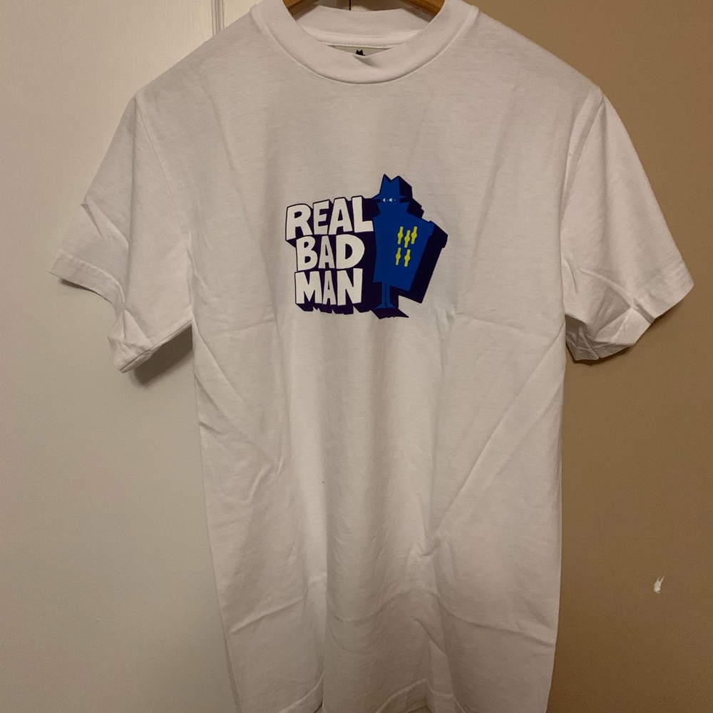 REAL BAD MAN ‘FRONT HITTER’ TEE | see description